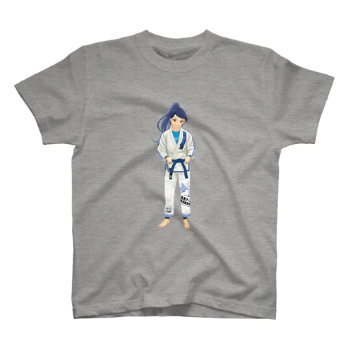 高速タップ推進委員会 青帯ちゃん（単体） Regular Fit T-Shirt