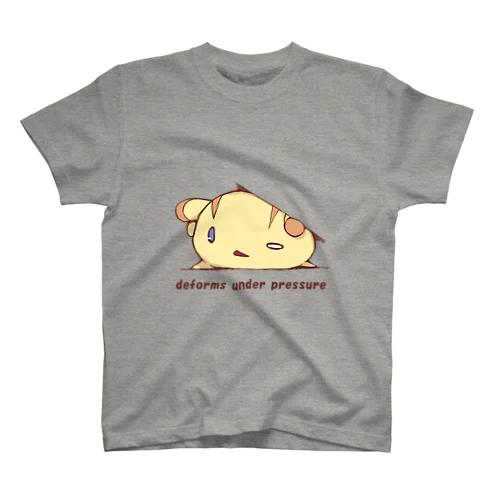 押されると凹むなめくじ スタンダードTシャツ