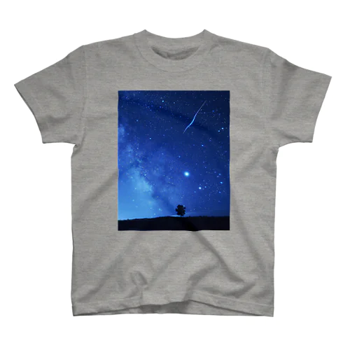 星が降る夏の夜空2 Regular Fit T-Shirt