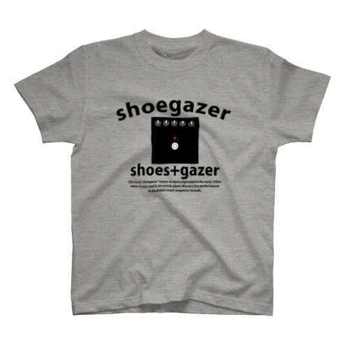 【シューゲイザーイラスト】『SHOEGAZER+エフェクター』 スタンダードTシャツ