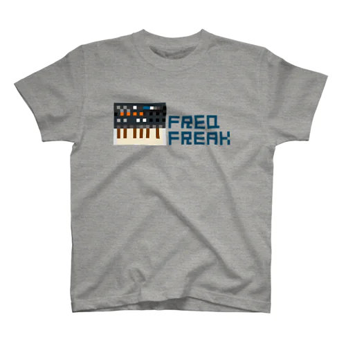 FREQ FREAK シンセ 8bit Regular Fit T-Shirt