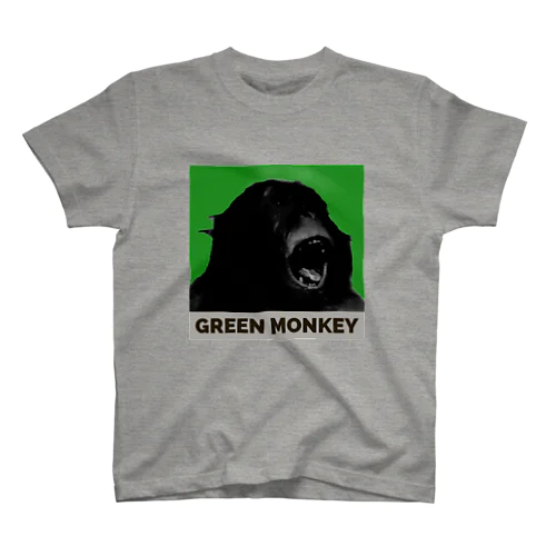 Green monkey Regular Fit T-Shirt