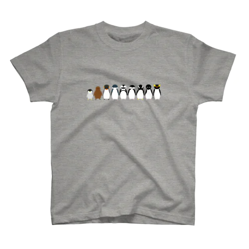 ペンギンたち、整列！ Regular Fit T-Shirt