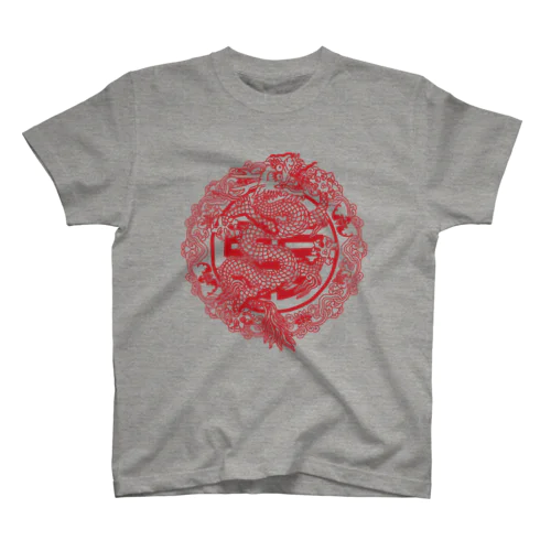 BleesingDragon（Red）濃色タイプ スタンダードTシャツ