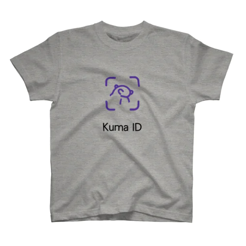 FaceID顔認証ならぬ熊認証！！！ Regular Fit T-Shirt