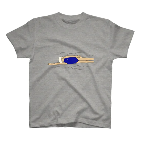 夏のバックストローク（背面ロゴあり） Regular Fit T-Shirt