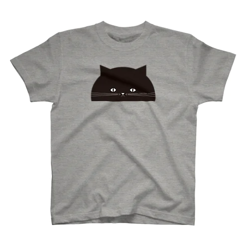 のぞき見ねこ スタンダードTシャツ