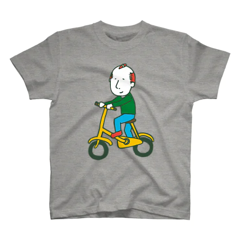 Bicycle Boy／濃色Tシャツ スタンダードTシャツ