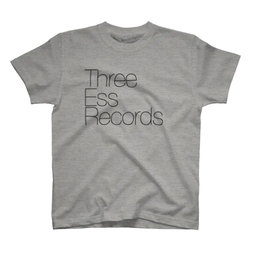 Three Ess Records "Name" スタンダードTシャツ