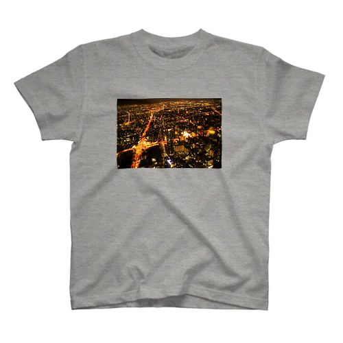街の夜景 Regular Fit T-Shirt