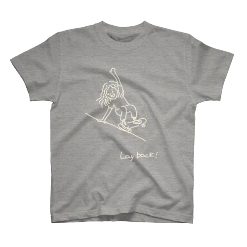 Lay back girl w. Regular Fit T-Shirt