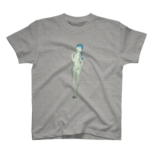 skeleton girl Regular Fit T-Shirt