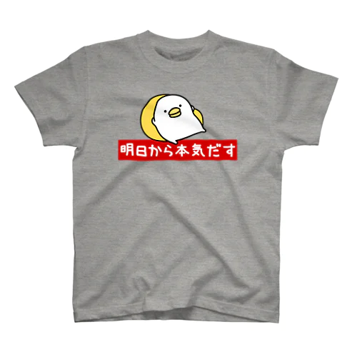 うるせぇトリ（明日から本気だす） スタンダードTシャツ