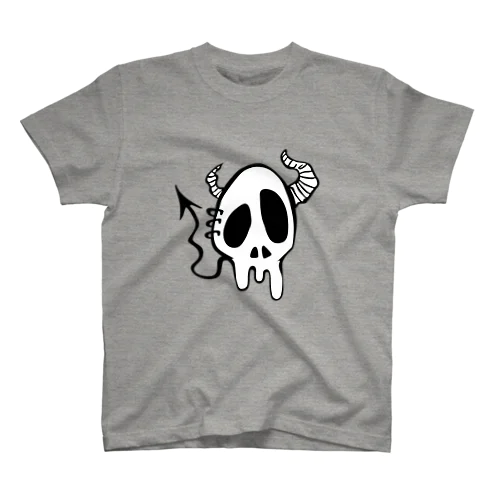 Devil Skull-Normal- Regular Fit T-Shirt