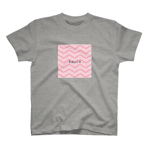 kaula_zigzag01(pink) スタンダードTシャツ