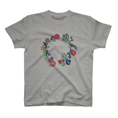 おもいでの花輪 スタンダードTシャツ