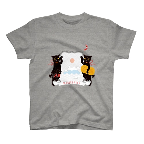 銀鉤舎　招き猫 Regular Fit T-Shirt
