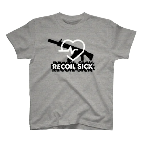 recoilsick白 スタンダードTシャツ