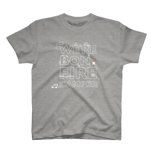 We're Bonfire Camper(W) スタンダードTシャツ