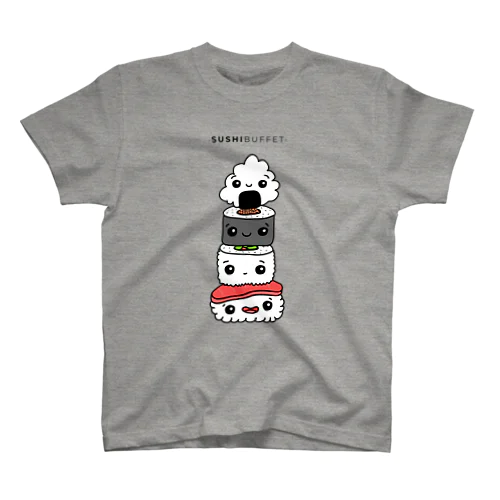 SUCHI BUFFET　かわいい寿司 スタンダードTシャツ