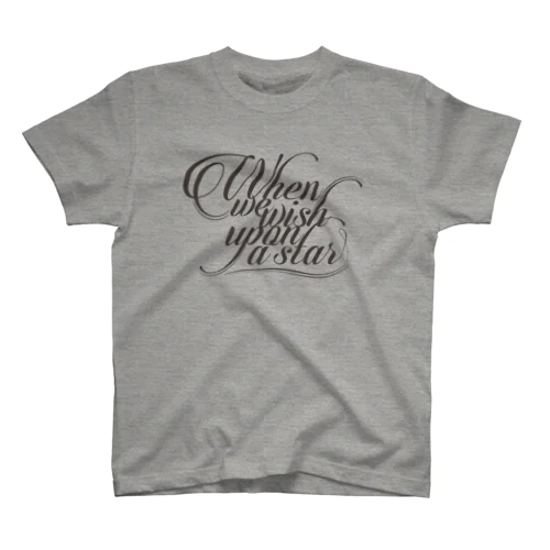 when we wish upon a star スタンダードTシャツ