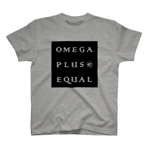 OMEGA plus E equal スタンダードTシャツ