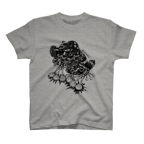 Animalia Kinky “ Black Frog ” Regular Fit T-Shirt