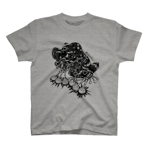 Animalia Kinky “ Black Frog ” スタンダードTシャツ
