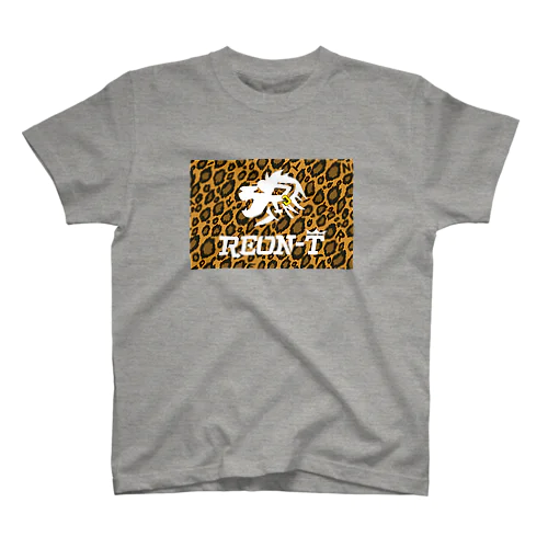 【全21色】豹柄REON-Tロゴ Regular Fit T-Shirt