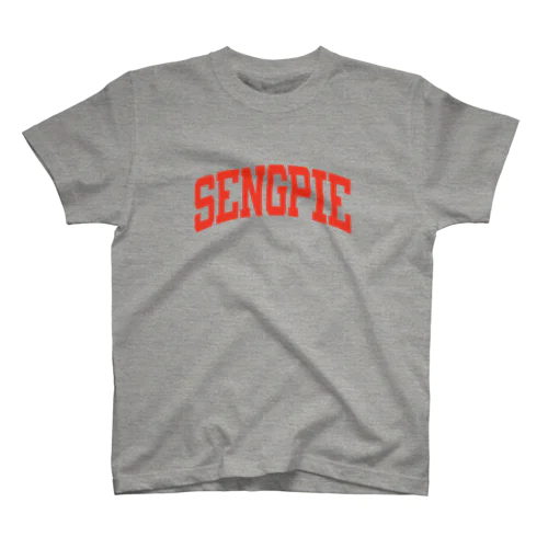 大学風 SENGPIE Regular Fit T-Shirt