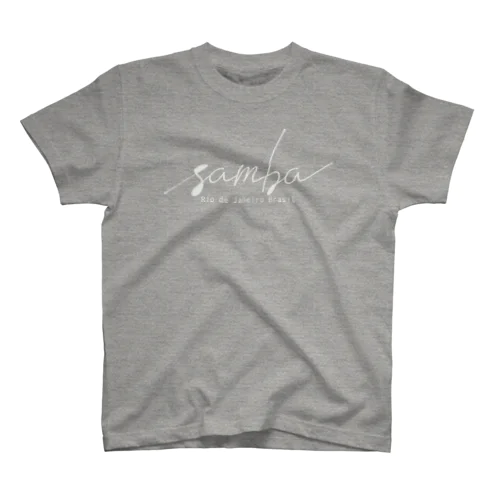 samba[White] スタンダードTシャツ