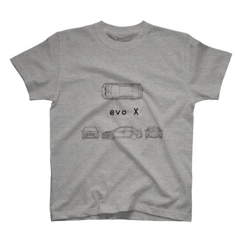 evo x CADパーカー Regular Fit T-Shirt