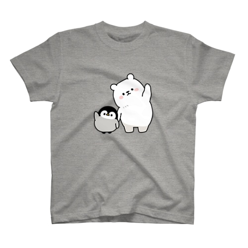 心くばりペンギン / シロクマといっしょver. Regular Fit T-Shirt