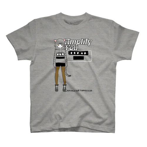 　AmplifyYouGray スタンダードTシャツ