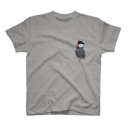 おすましな文鳥さん Regular Fit T-Shirt