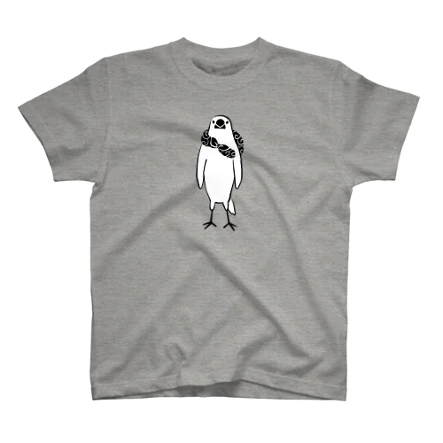 直立のふろしき文鳥 Regular Fit T-Shirt