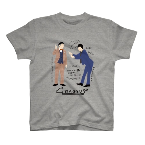 zakkaYOSHIMOTO 和牛 Regular Fit T-Shirt