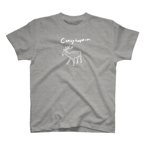 CRAZYHOPPER　鹿 スタンダードTシャツ