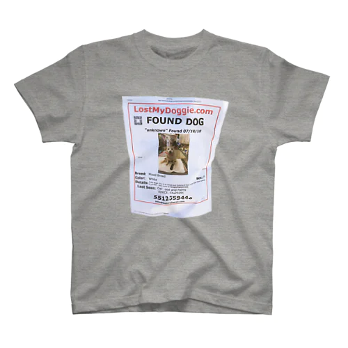 Missing dog Regular Fit T-Shirt