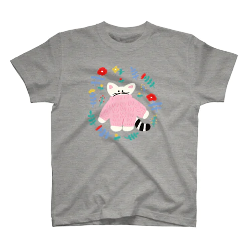 flower cat スタンダードTシャツ