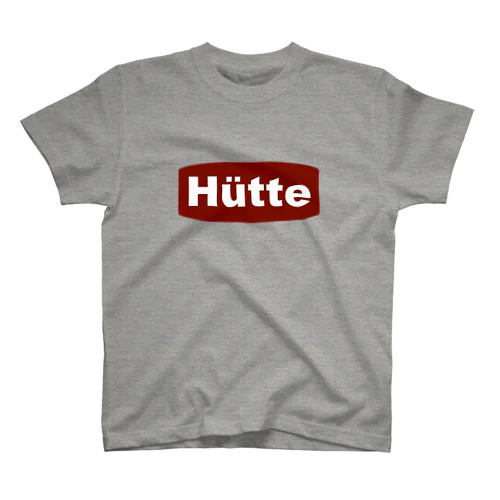 Hutte -タグver.- スタンダードTシャツ