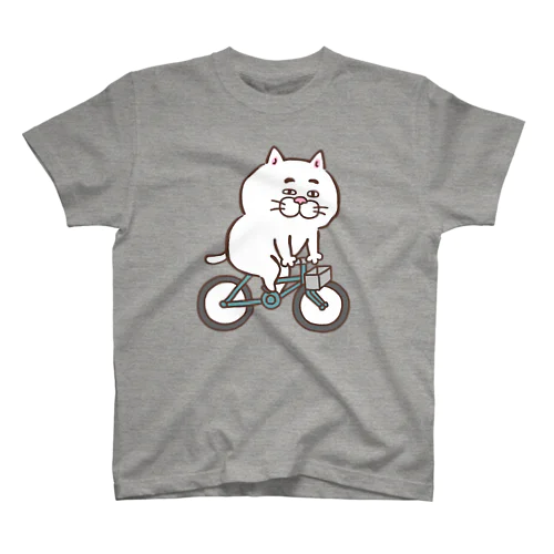 サイクリングにゃんこ Regular Fit T-Shirt