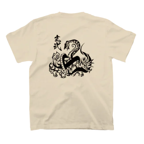 【四神獣〜玄武〜】両面プリントTシャツ Regular Fit T-Shirt