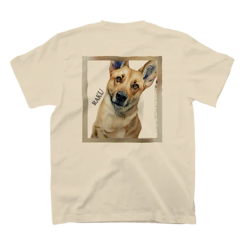 保護犬を家族に スタンダードTシャツ