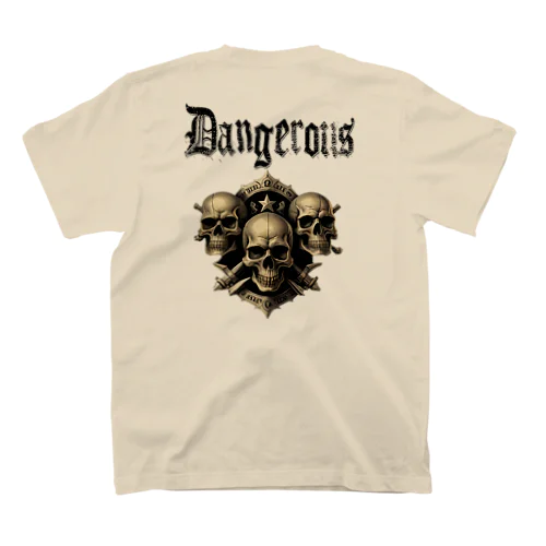 SKULL BIKER-3-S-1-R Regular Fit T-Shirt