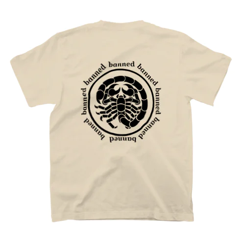 banned スコーピオン ゾディアック スタンダードTシャツ