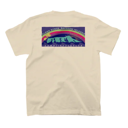 〔Back Print〕 Hawaiian monument スタンダードTシャツ