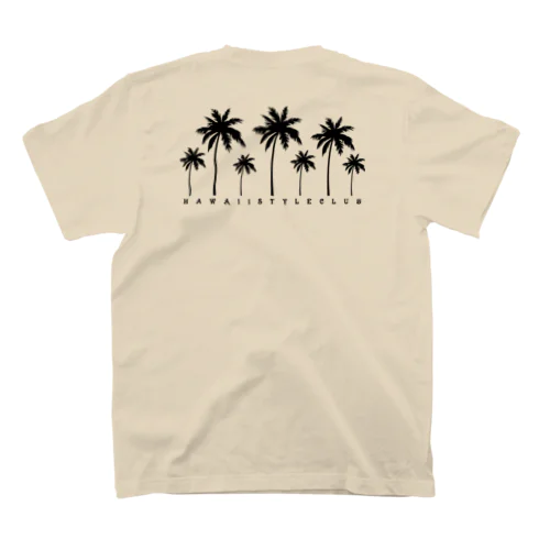 〔Back Print〕 Palm tree スタンダードTシャツ