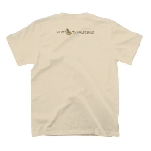 しまのなかまSLOW　サキシマヌマガエル（バックプリント） スタンダードTシャツ