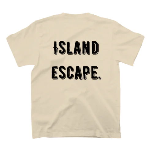 Island escape logo. スタンダードTシャツ